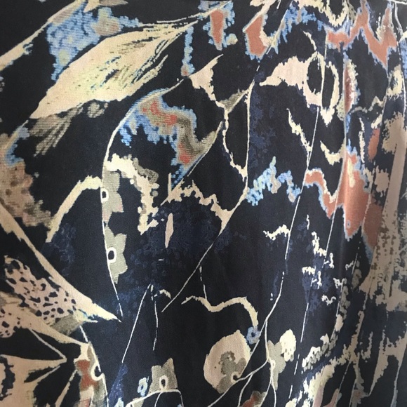 Ted Baker cap sleeve printed diletta top - Picture 4 of 9